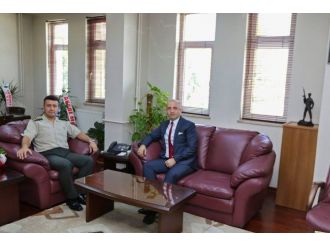 Hakan Zengin’den, Komutana Hayırlı Olsun Ziyareti