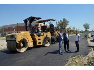 Eski Manisa Yolu Asfaltında Sona Yaklaşıldı