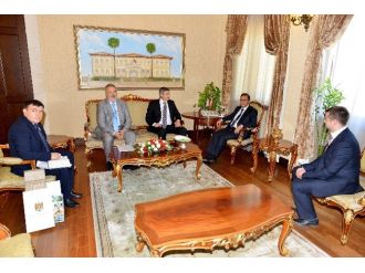 Moldova Cumhuriyeti Heyeti’nden Vali Muammer Türker’e Ziyaret