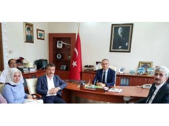 Başkan Çelik’ten Kaymakam Köse’ye Hayırlı Olsun Ziyareti