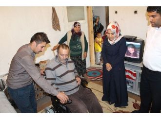 Başkan Şahiner’den Engelli Vatandaşa Akülü Araba