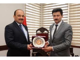 Kyk Müdürü Asrak, Rektör Aydın’ı Ziyaret Etti