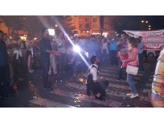 Kayseri’de Sürpriz Evlenme Teklifi