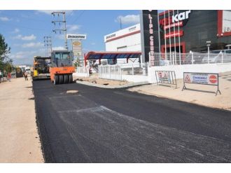 Sanayi Mahallesi Yoluna Üst Yapı Çalışması