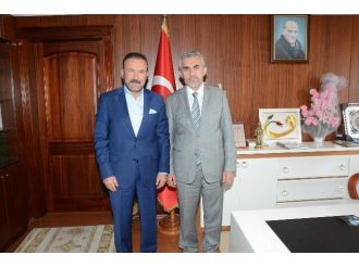 Nevzat Doğan’dan Müftü Doğan’a Hayırlı Olsun Ziyareti