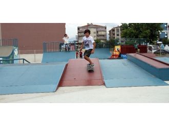 Skate Park Gençlerin Gözdesi Oldu