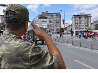 Sivas’ta 30 Ağustos Zafer Bayramının Provası