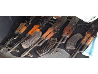 Ceylanpınar’da Uzun Namlulu Silahlar Ve Mühimmat Ele Geçirildi