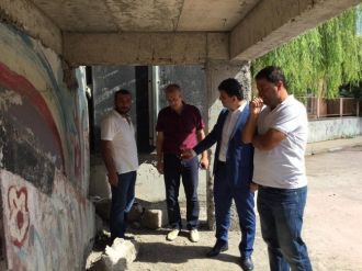 Ertan Şahin Çalışmaları Yerinde İnceledi