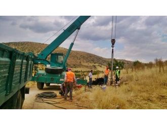 Gölbaşı İlçesinde, İçme Suyu Arama Çalışması Yapıldı