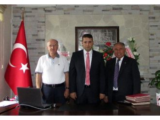 Pınarbaşı Kızılay Şubesi’nden Kaymakam Çelik’e Ziyaret