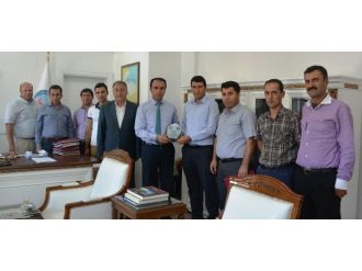 Eğitim-bir-sen’den Kaymakam Erkan’a Ziyaret