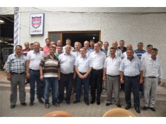 Başkan Biga Taksi Şoförlerle Bir Araya Geldi