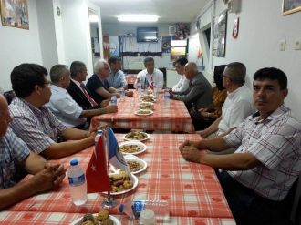 Kaymakam Özdel’den Pazaryerililer Derneği’ne Ziyaret