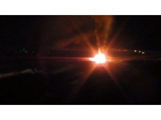 Bomba Yüklü Aracın Patlama Anı Kamerada