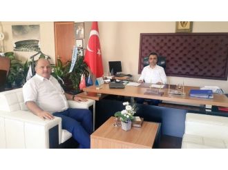 Cihan Saraç’tan Çelikel’e Hayırlı Olsun Ziyareti