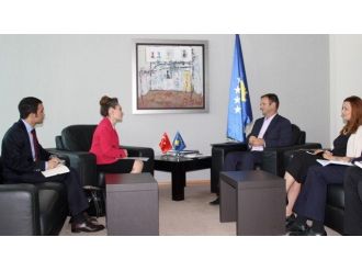 Büyükelçi Kılıç’tan Kosova Adalet Bakanı Kuçi’ye Ziyaret