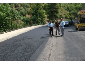 Yenice’de Asfalt Çalışmaları Başladı