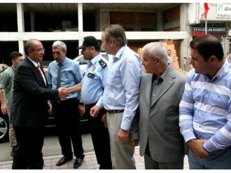 Vali Kara’dan Kaymakam Gözen’e Hayırlı Olsun Ziyareti