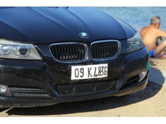Bodrum’da Kağıttan Plaka Görenleri Şaşırttı