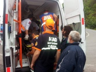 Trabzon’da Trafik Kazası: 3 Yaralı