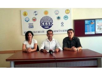 Kesk’ten Toplu Sözleşme Açıklaması