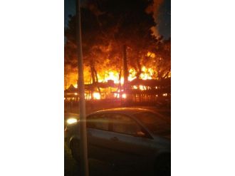 Antalya Sosyete Pazarında 5 İşletme Yandı