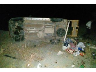 Pöske Dağı’nda Kaza: 8 Yaralı