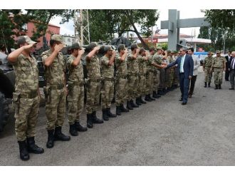 Vali Deniz, Göle’de Ziyaretlerde Bulundu