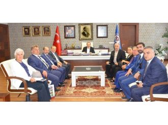 Trabzon Dernekler Federasyon Başkanı Demir’den Başkan Gümrükçüoğlu’na Ziyaret