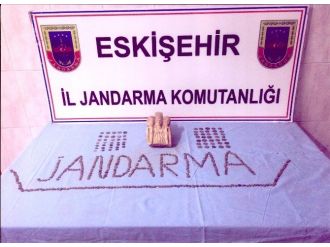 Eskişehir Jandarmasından Tarihi Eser Operasyonu