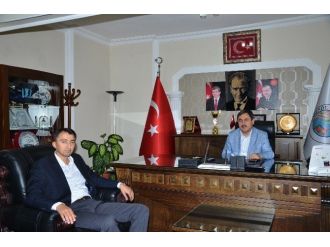 Kaymakam Türk’ten Başkan Eser’e İade-i Ziyaret