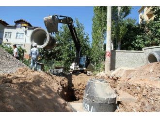 Derince Sırrıpaşa Mahallesinde Yağmursuyu Hattı