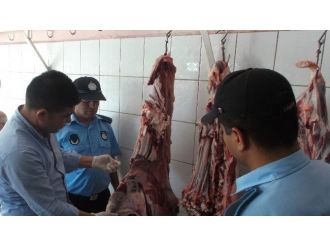 Zabıtadan Kasaplara Denetim