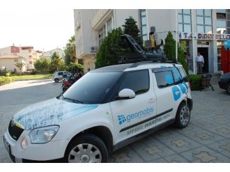 Didim’de Panoramik Sistem Aracı Çalışıyor