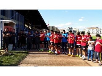 Niğde Belediyespor Kurban Keserek Dua Etti