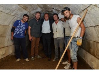 Antik Kent’te Tarihi Galeriye Ulaşıldı