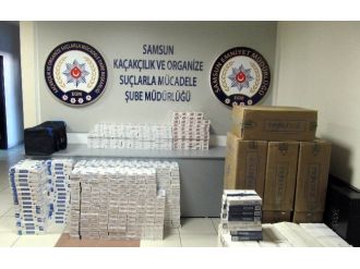 Kargo Aracında Gümrük Kaçağı 13 Bin 430 Paket Sigara Ele Geçirildi