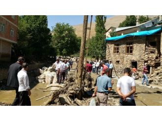 Hdp’li Botan Bahçesaray’da İncelemelerde Bulundu