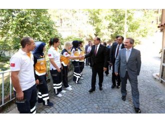 Vali Çomaktekin’den 112 İstasyonuna Ziyaret