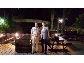 Başbakan Davutoğlu’nun Kardeşi Mustafa Davutoğlu Başkan Yılmazer’i Ziyaret Etti