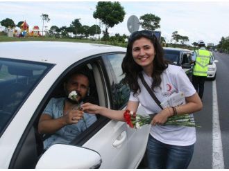 Trafikte Kemer Takanlara Karanfil, Takmayanlara Ceza