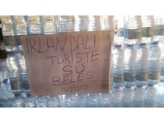 Alanya’da İrlandalı Turiste ’Su Beleş’
