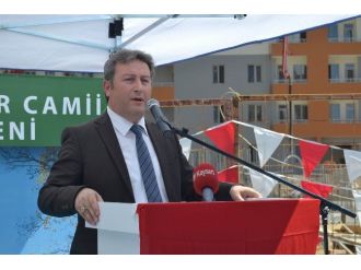 Hacı Halil Bayraktar Caminin Temeli Atıldı