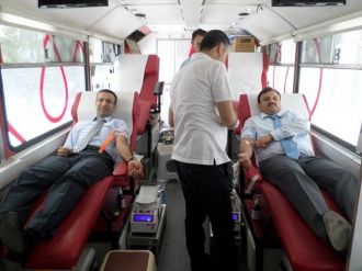 Kaymakam Akpay’dan Kan Bağışına Destek