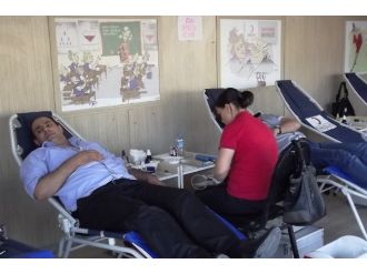 Çan’da 60 Ünite Kan Bağışı Yapıldı