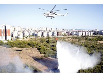 Antalya’da 5 Dönümlük Orman Alanı Yandı