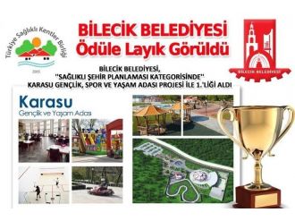 Bilecik Belediyesi Bir Başarıya Daha İmza Attı