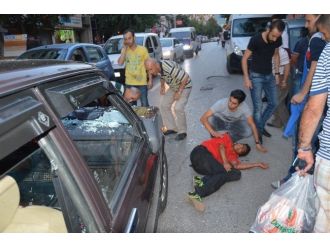 Bisiklet Otomobile Çarptı; Bir Çocuk Ağır Yaralı