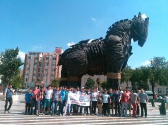 Gençlere Çanakkale Ruhu Aşılandı